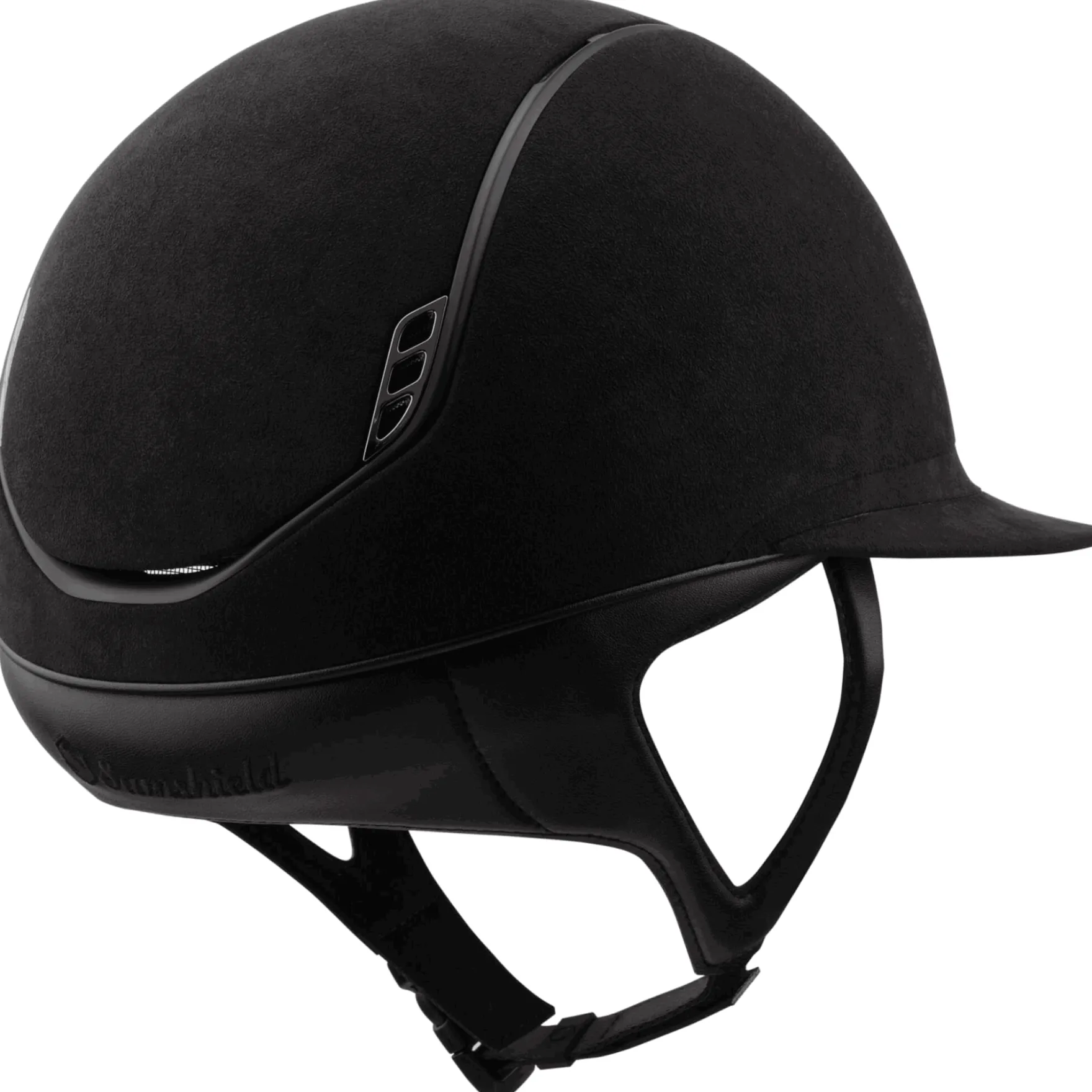 Reithelm MS 2.0 Premium Alct Black, Top + FB Alct, Trim Matt Black, Blason Black Chrome