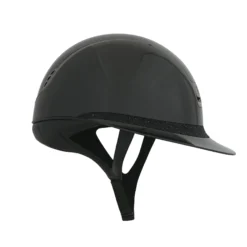 Reithelm MS 2.0 SG, Frontal Band Crystal Fabric Swarovski, Trim + Blason Black Chrome