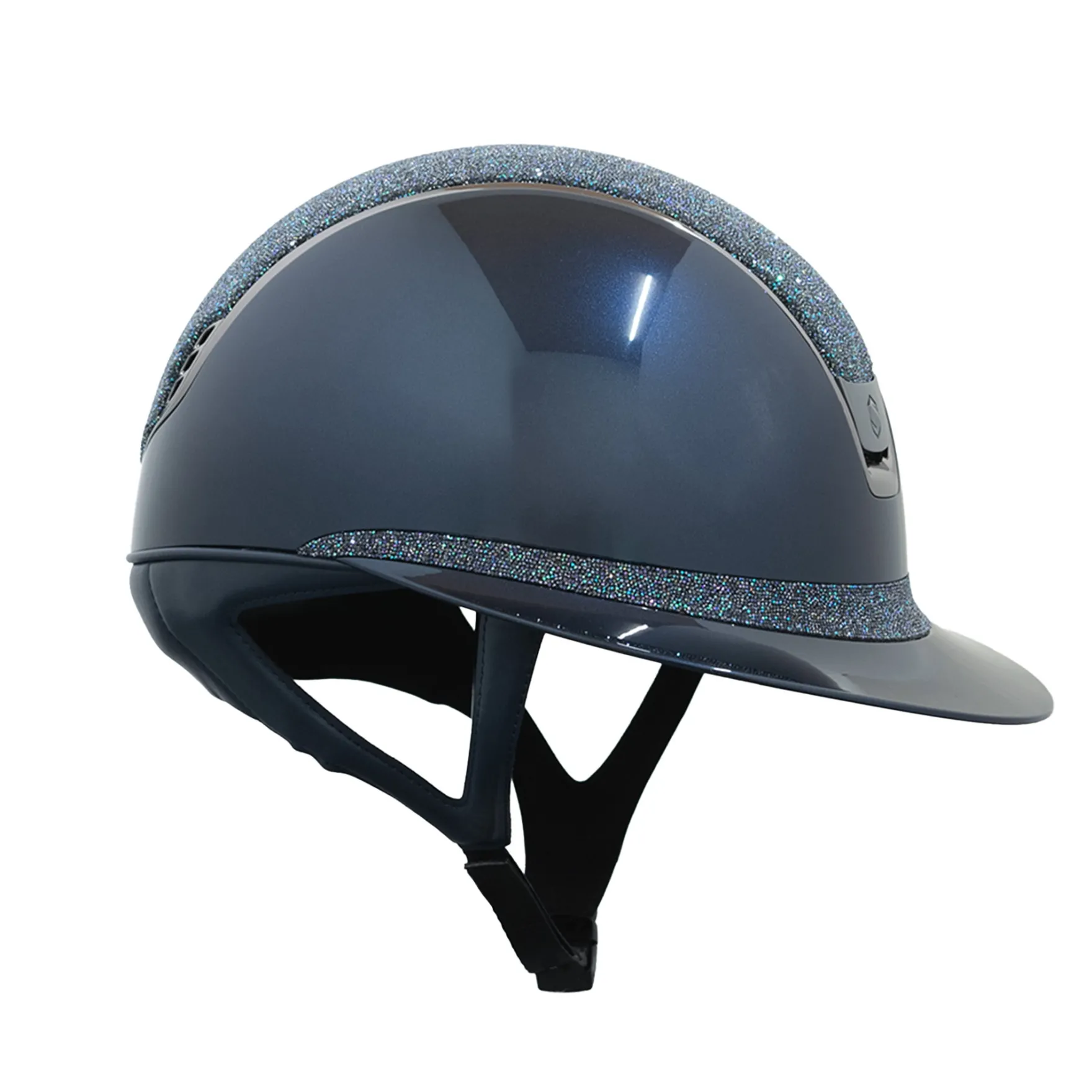 Reithelm MS 2.0 SG, Top + FB Ultra Fine Rocks Paradise Shine, Trim + Blason Black Chrome