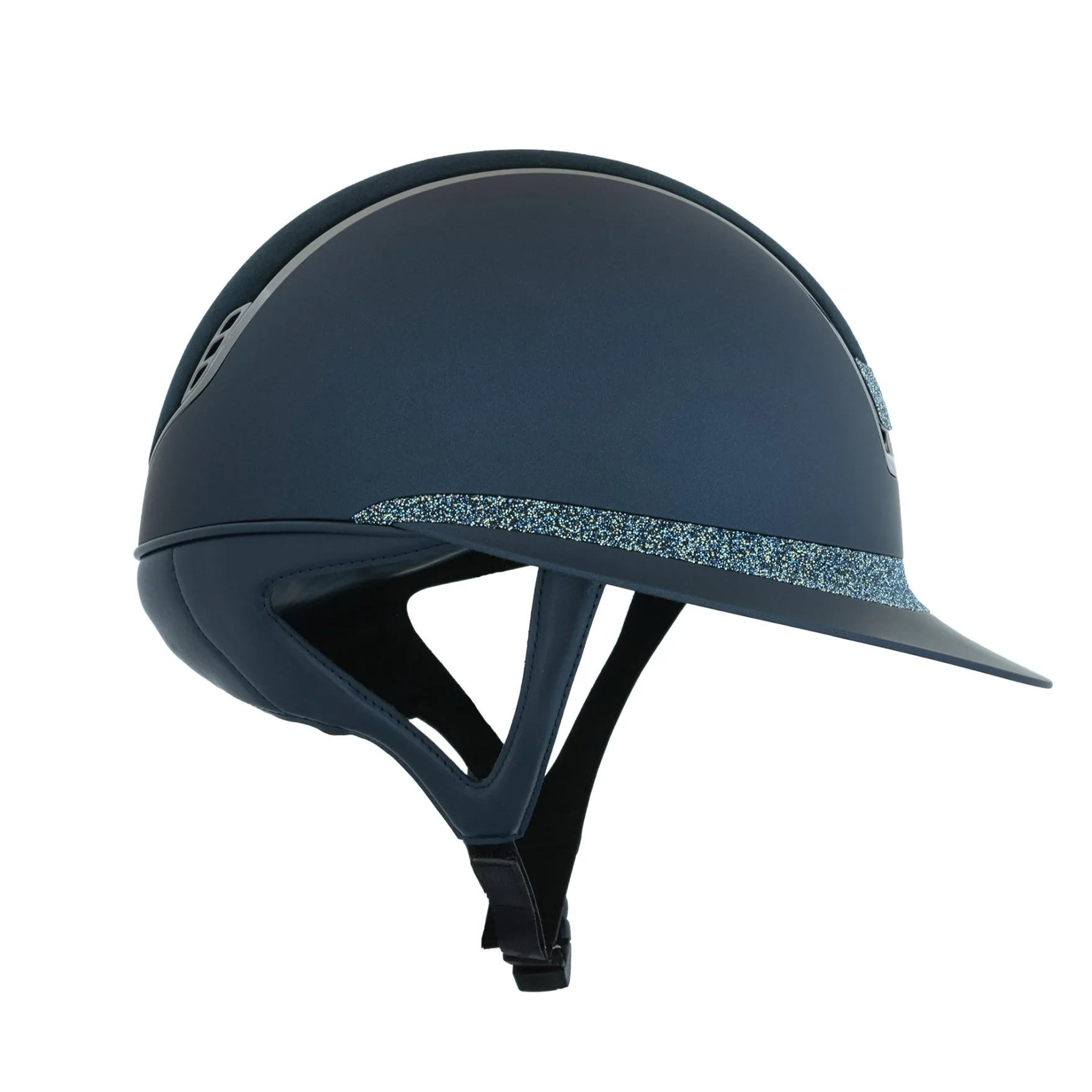Reithelm MS 2.0 SM, Top Alcantara, FB+Blason Crystal Fabric Ocean Depth, Trim Black Chrome