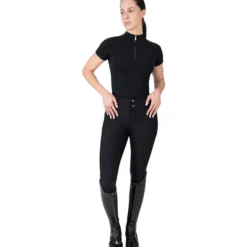 Reithose Damen Aero, Vollbesatz, Full-Grip, High Waist