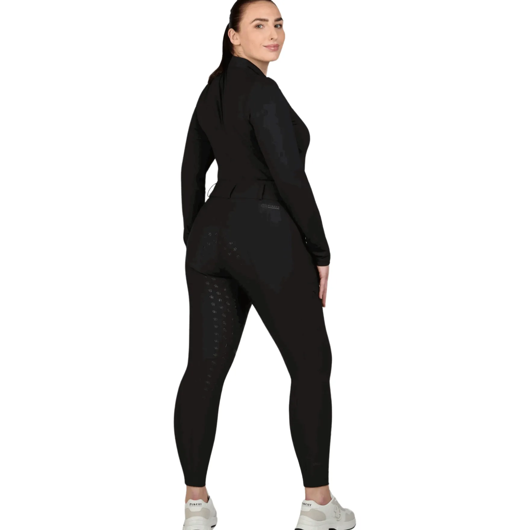 Reithose Damen Amia GripTec, Vollbesatz, Full-Grip