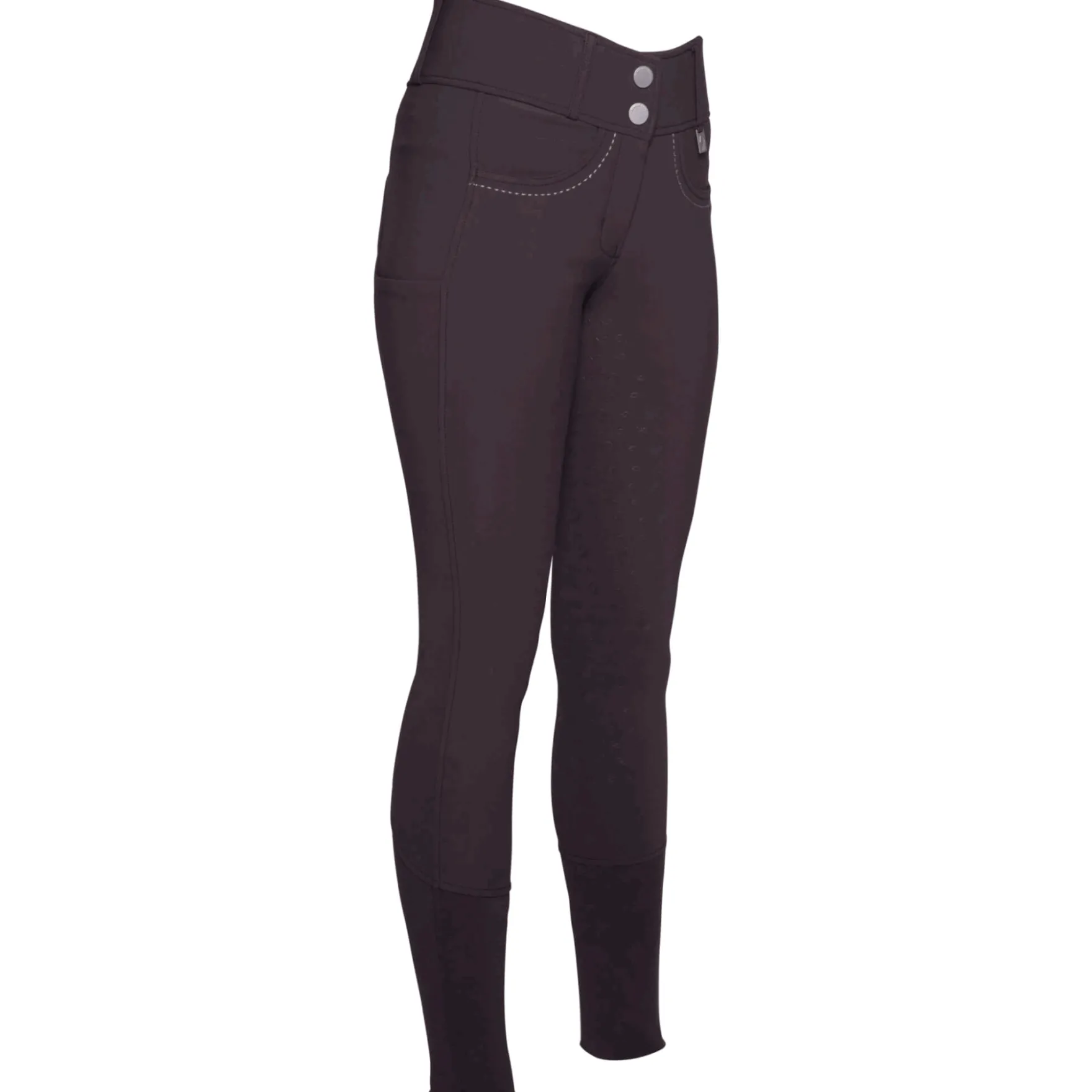 Reithose Damen Arezzo HW25, Vollbesatz, Full-Grip, High Waist