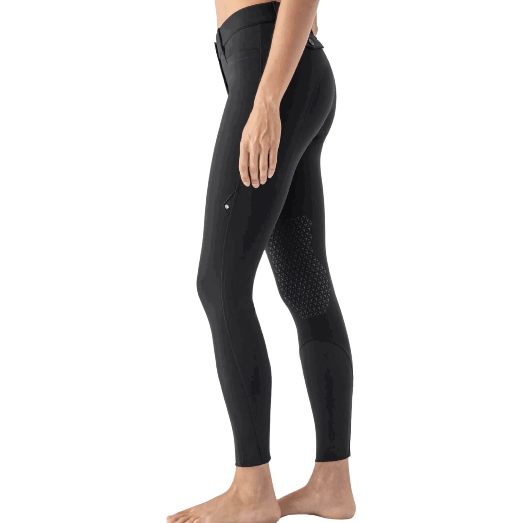 Reithose Damen Atirk, Kniebesatz, Knee-Grip