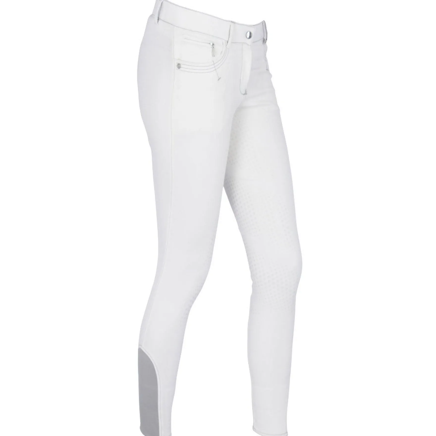 Reithose Damen Basic Plus, Vollbesatz, Full-Grip