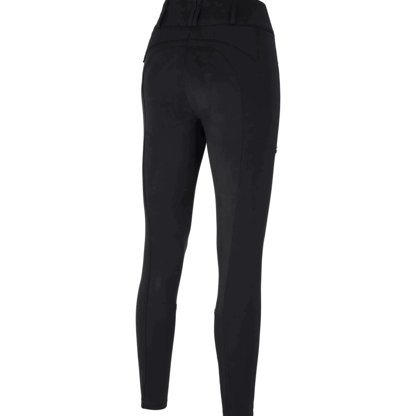 Reithose Damen Candela FlexTec Leather, Vollbesatz, Kunstleder-Besatz
