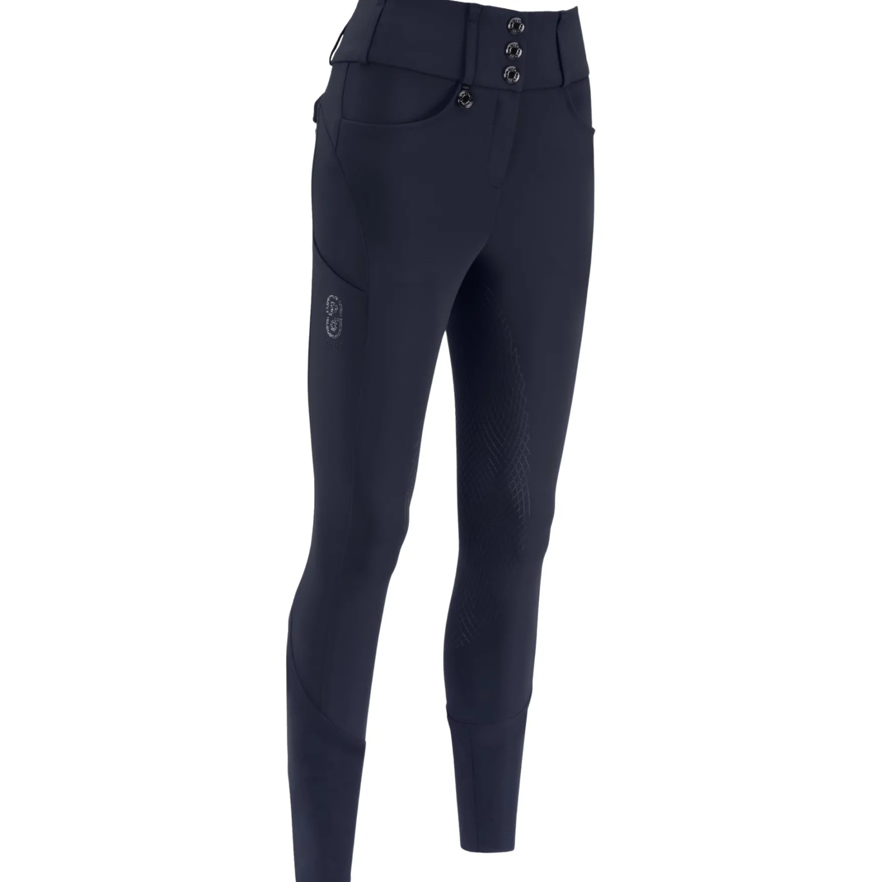 Reithose Damen Cantira Matrixgriptec HW26, Vollbesatz, Full-Grip, High-Waist