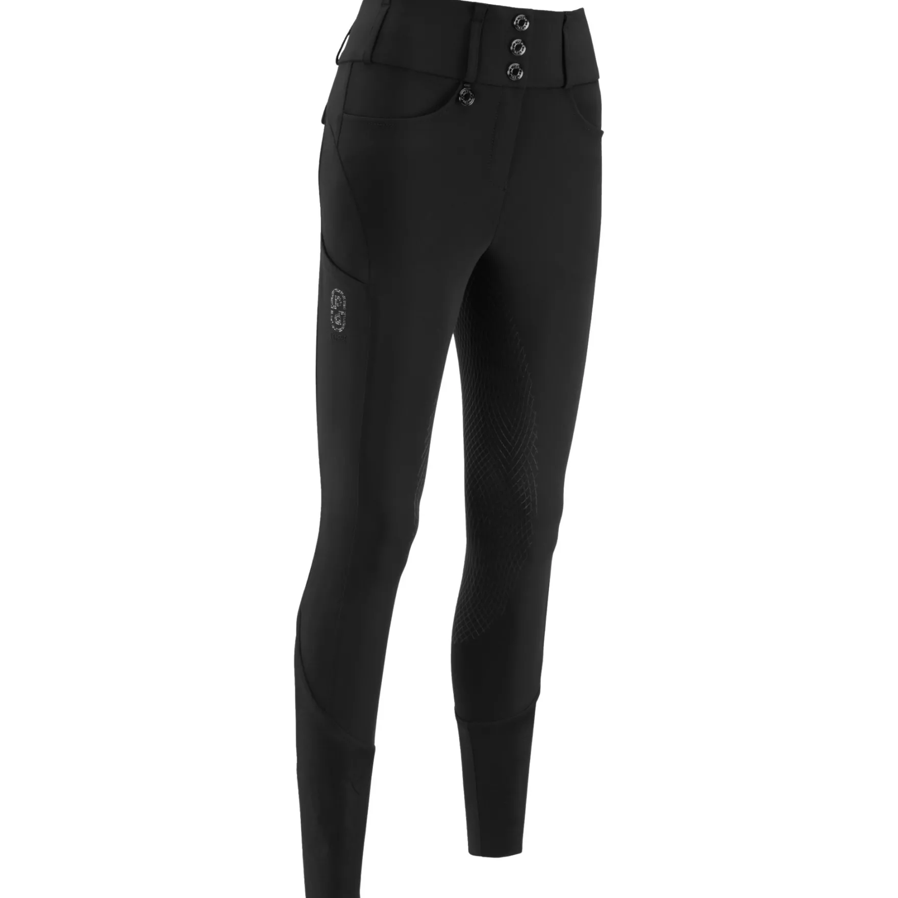Reithose Damen Cantira Matrixgriptec HW26, Vollbesatz, Full-Grip, High-Waist