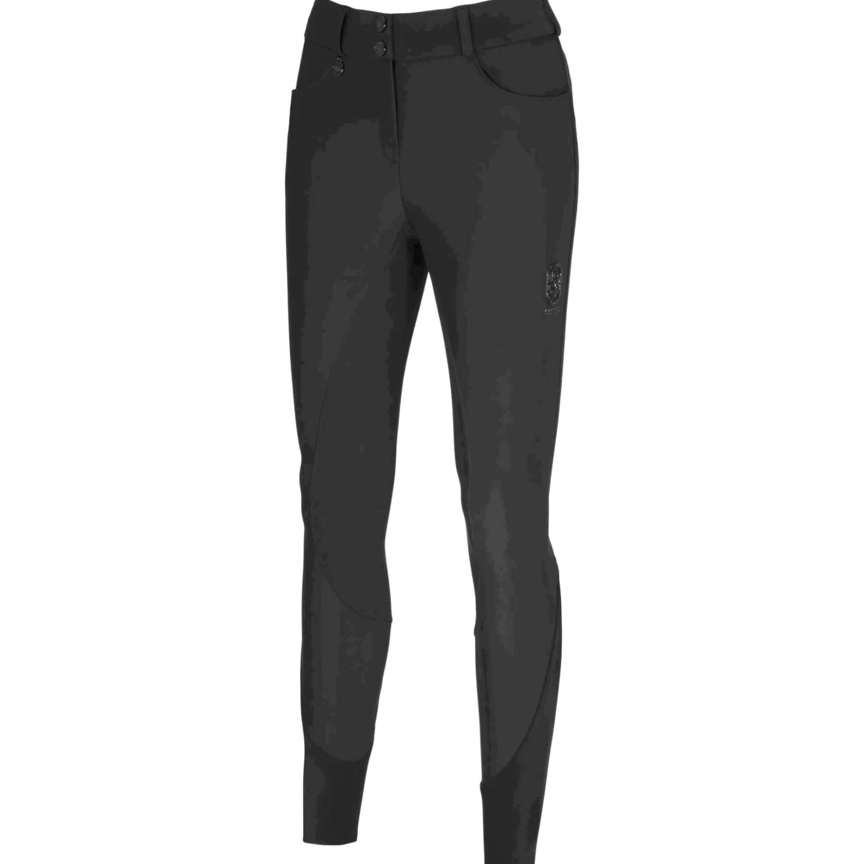 Reithose Damen Ceelina FFL FS26, Vollbesatz, Kunstlederbesatz, High Waist