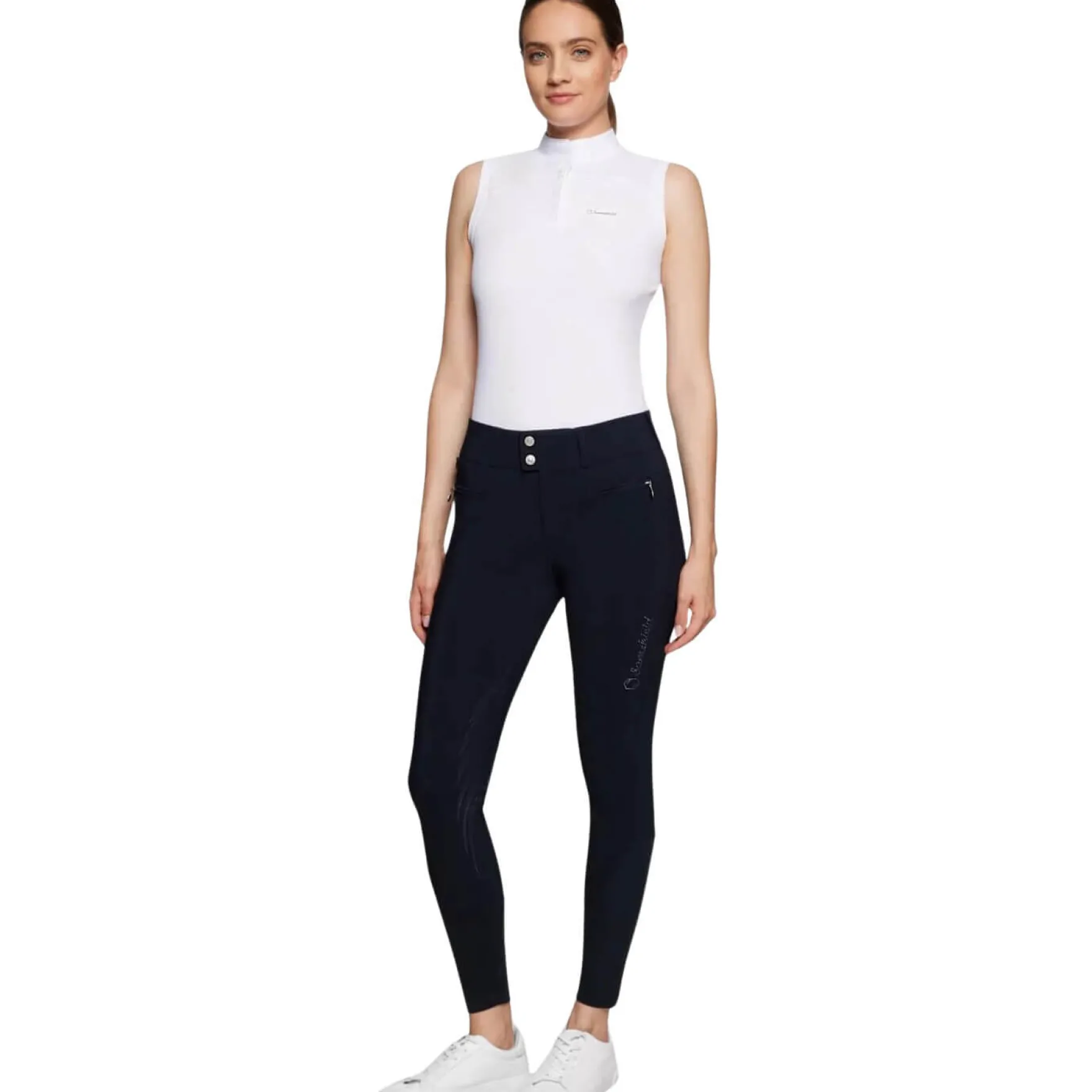 Reithose Damen Clara, Full-Grip, Vollbesatz