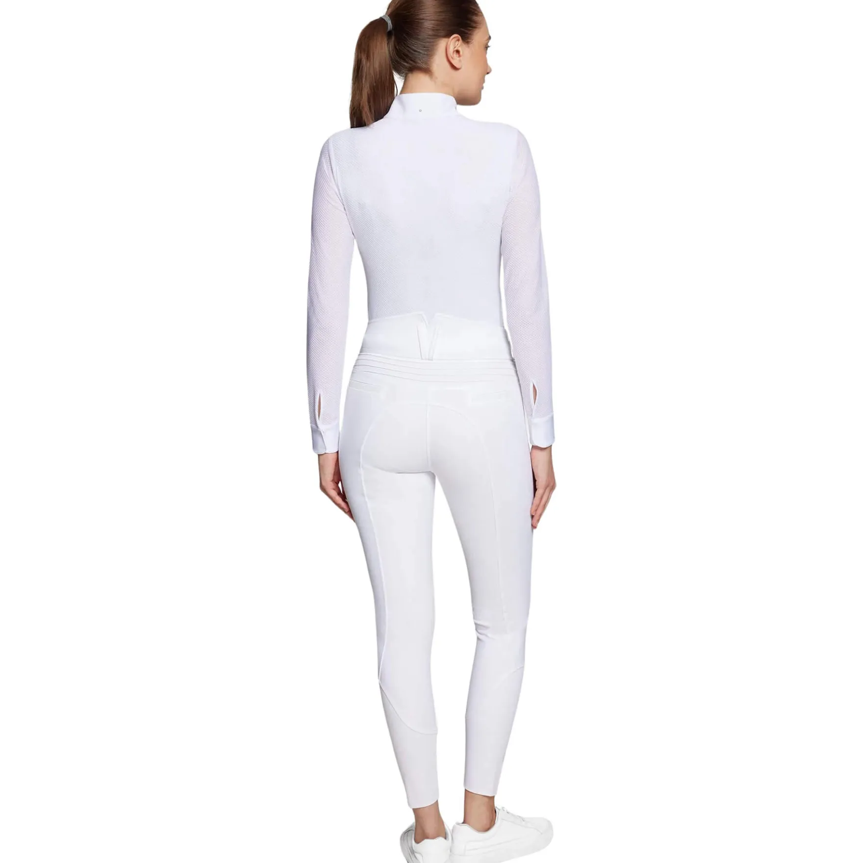 Reithose Damen Claranova FS25, Vollbesatz, Full-Grip, UV-Schutz