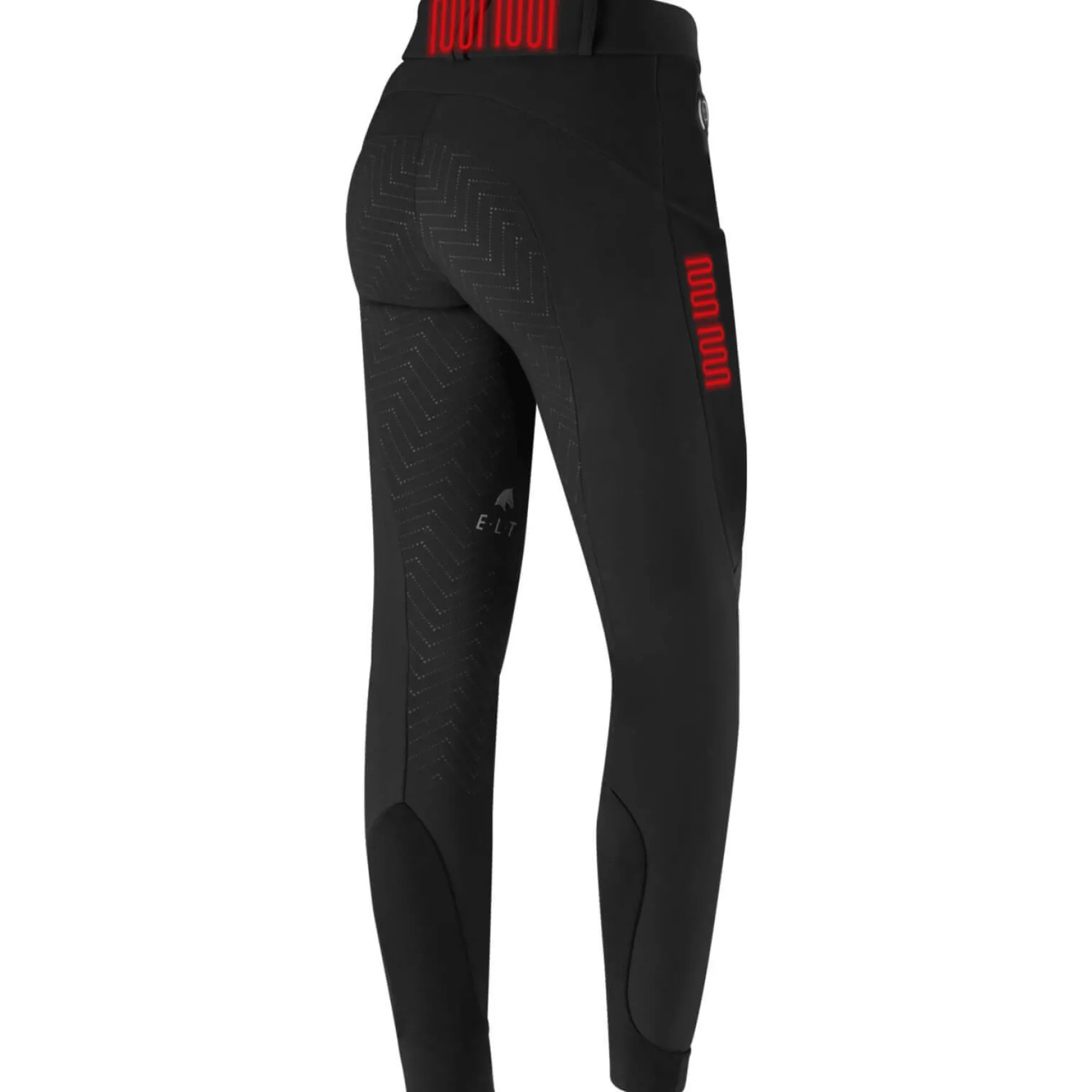 Reithose Damen Comfort Heat, Vollbesatz, Full-Grip, High Waist, beheizbar
