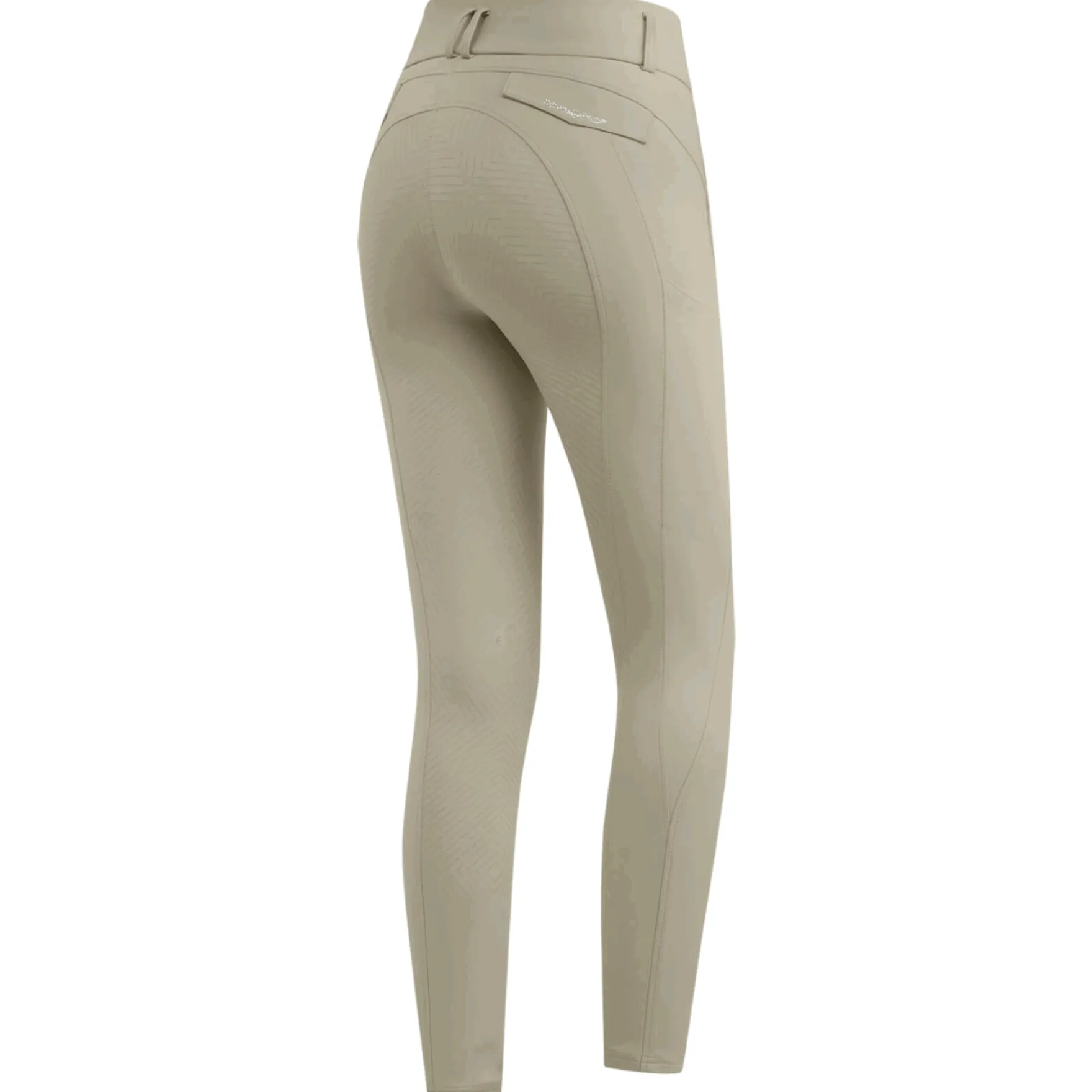 Reithose Damen Comfort Ride Glam HW25, Vollbesatz, Full-Grip, High Waist