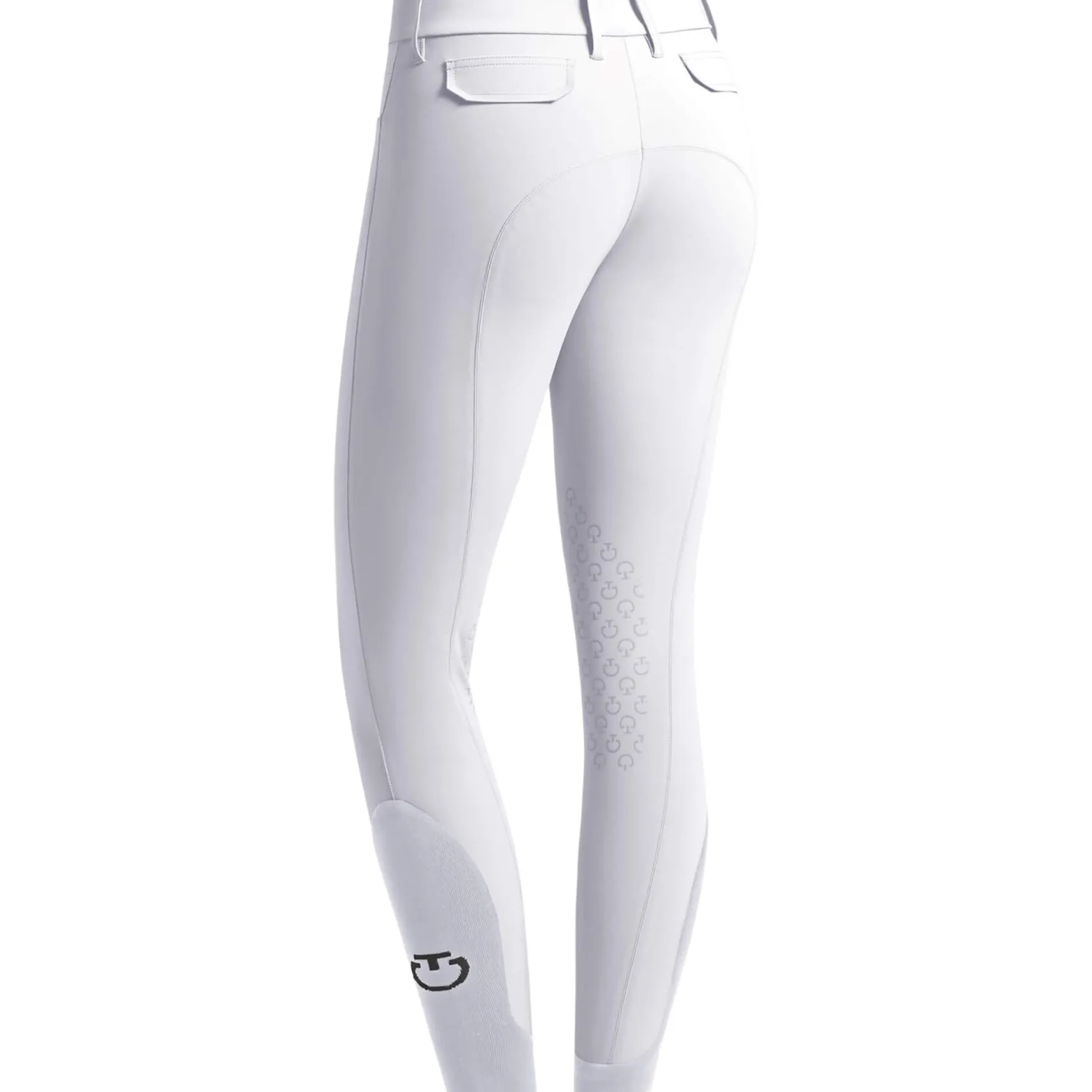 Reithose Damen CT American, Kniebesatz, Knee-Grip, High Waist, UV-Schutz