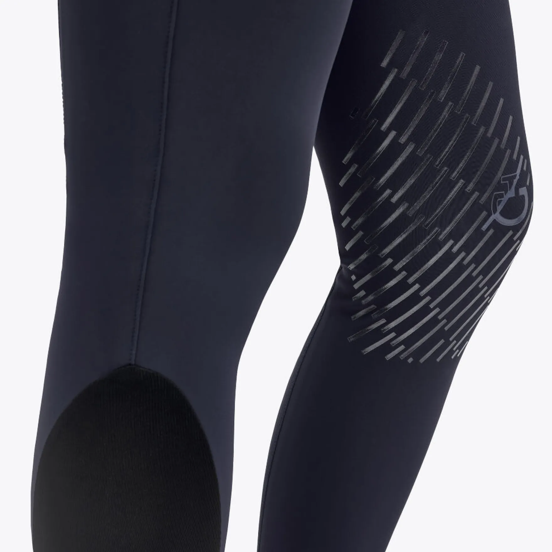 Reithose Damen CT Team Raceway High Waist HW22, Kniebesatz, Knee-Grip