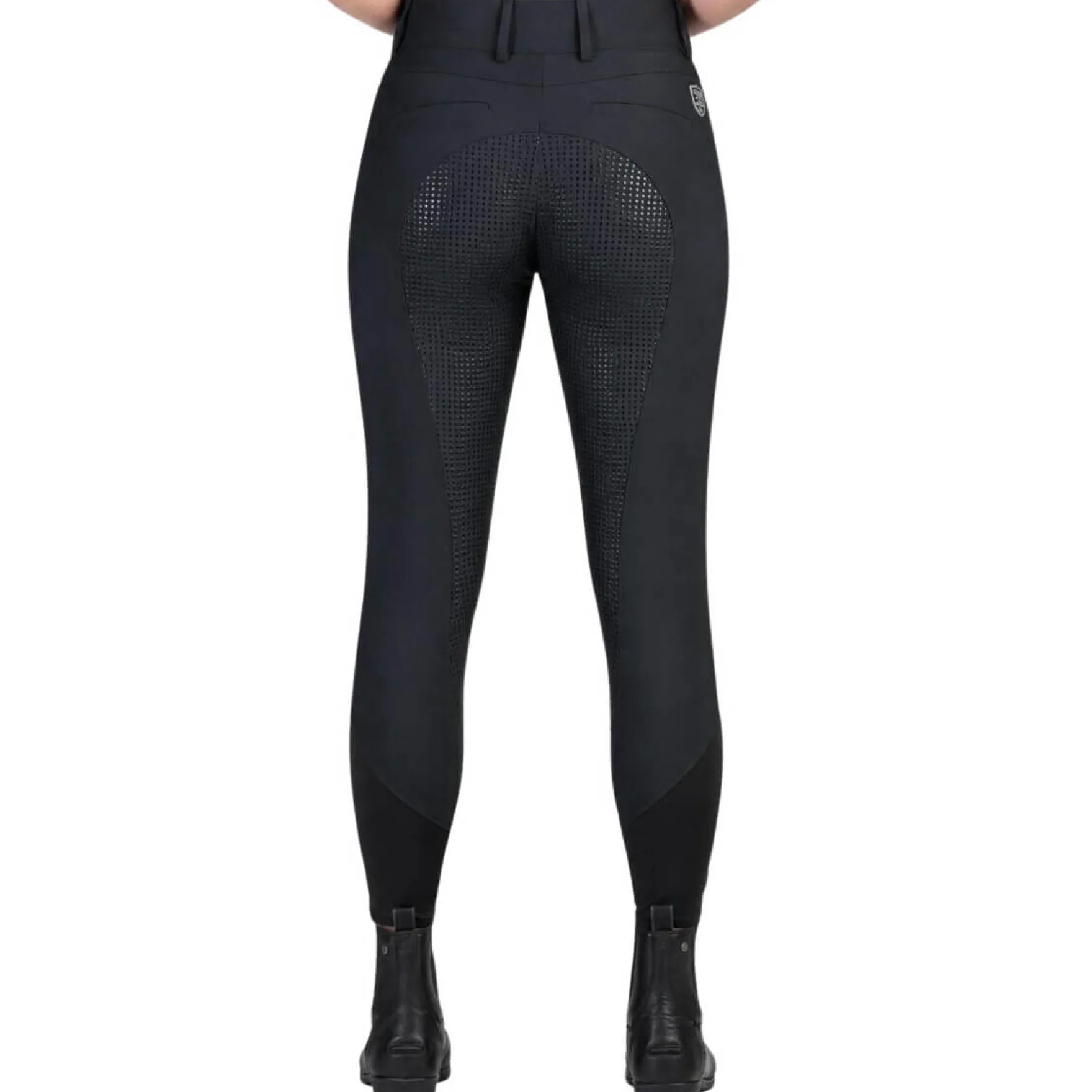 Reithose Damen Dry Ride Classic, Vollbesatz, Full-Grip, Winterreithose, wasserdicht