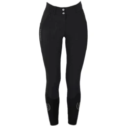 Reithose Damen Elite, Kniebesatz, Knee-Grip