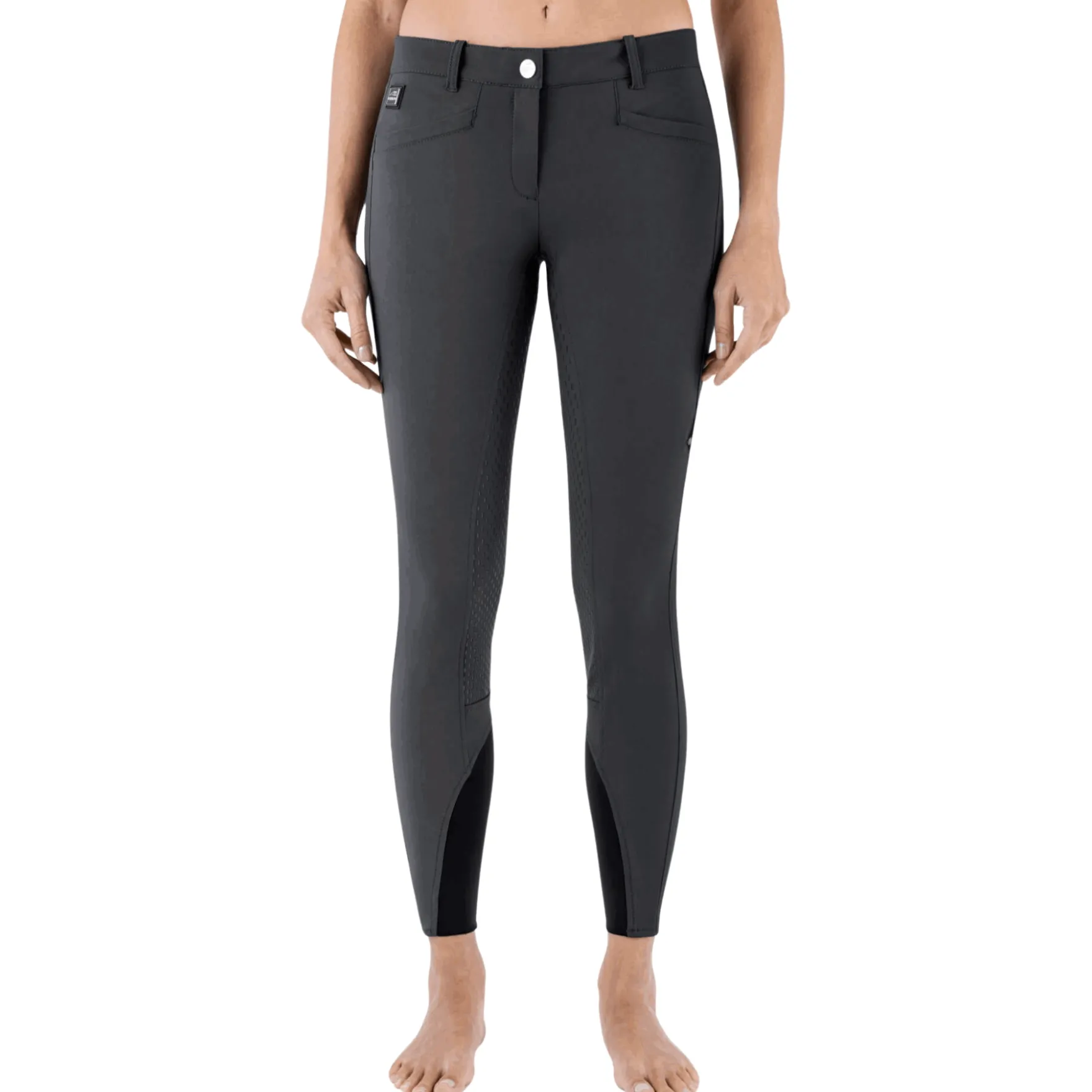 Reithose Damen Eqcedar, Kniebesatz, Knee-Grip