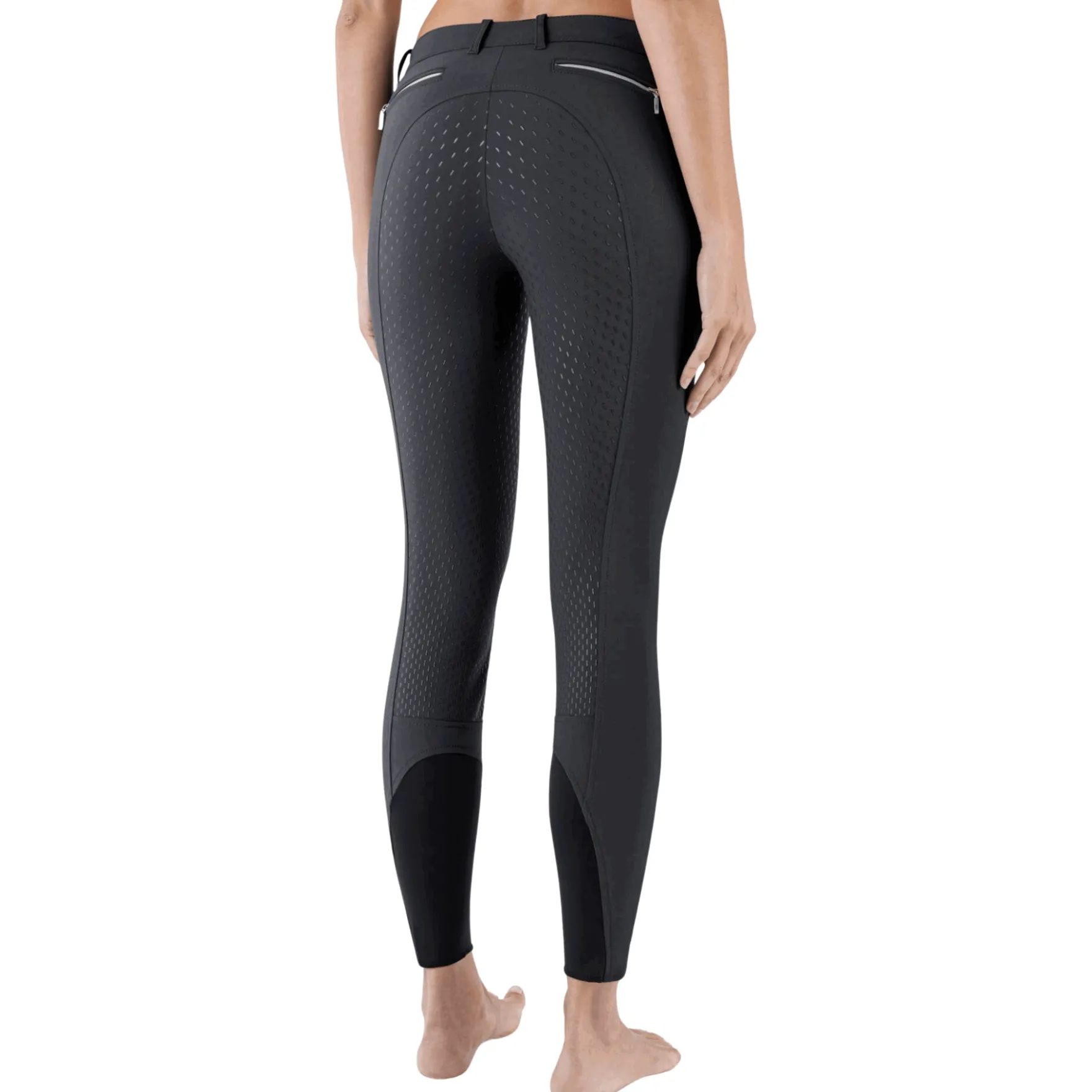 Reithose Damen Eqcedar, Kniebesatz, Knee-Grip