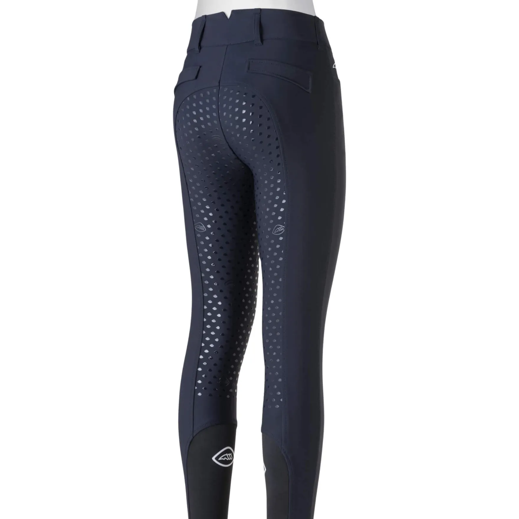 Reithose Damen Eqcelbifh FS26, Vollbesatz, Full-Grip, High Waist