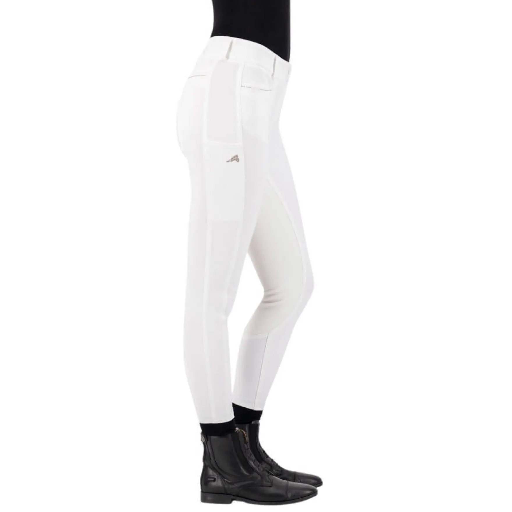 Reithose Damen ESArielle Comp Grip Connect, Vollbesatz, Full-Grip