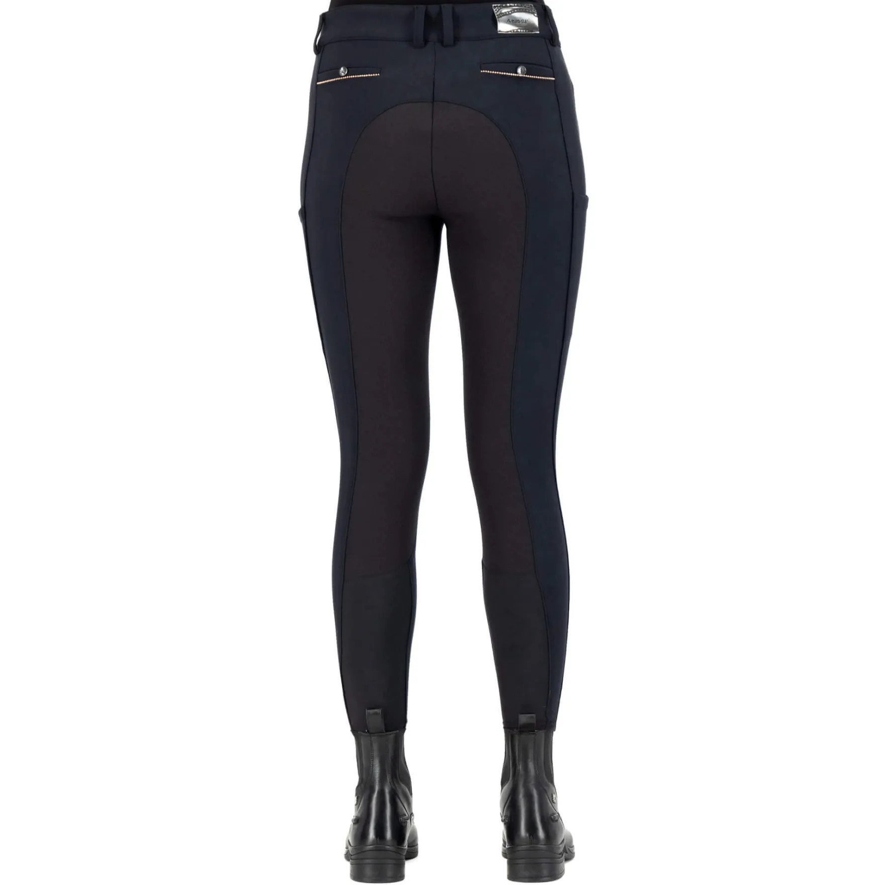 Reithose Damen ESArielle, Vollbesatz, Grip Connect, Winterreithose