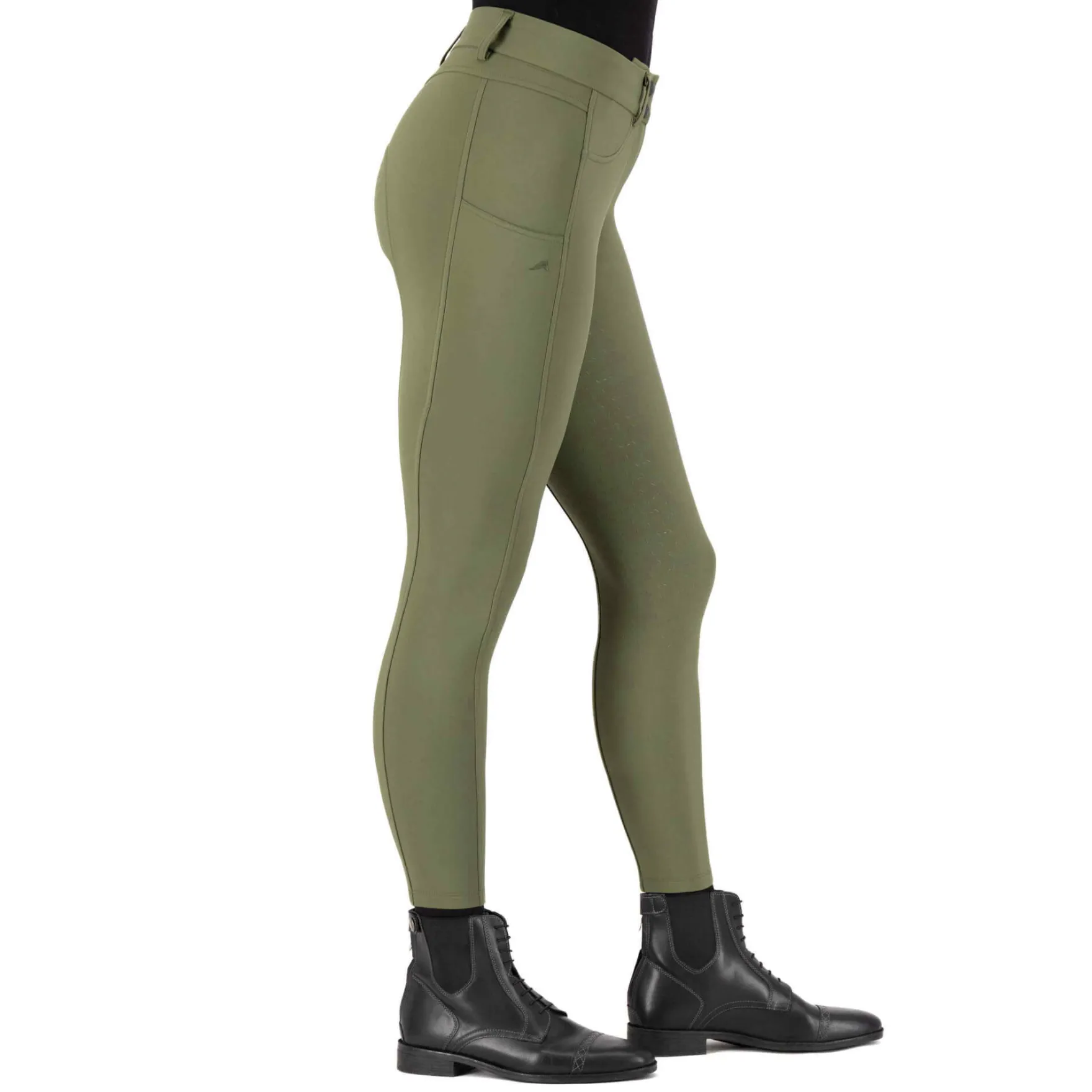Reithose Damen ESImpress HW24, Vollbesatz, Full-Grip