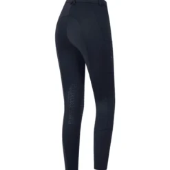 Reithose Damen Essential, Kniebesatz, Knee-Grip