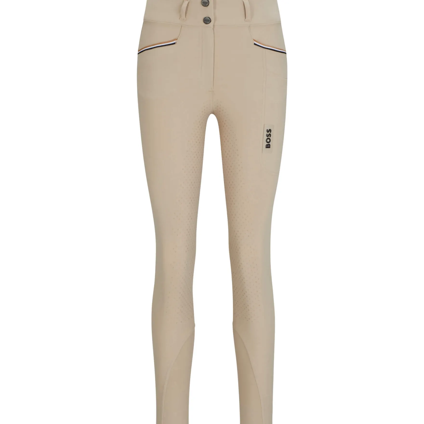 Reithose Damen Hailey High Waist Sommer FS24, Vollbesatz, Voll-Grip