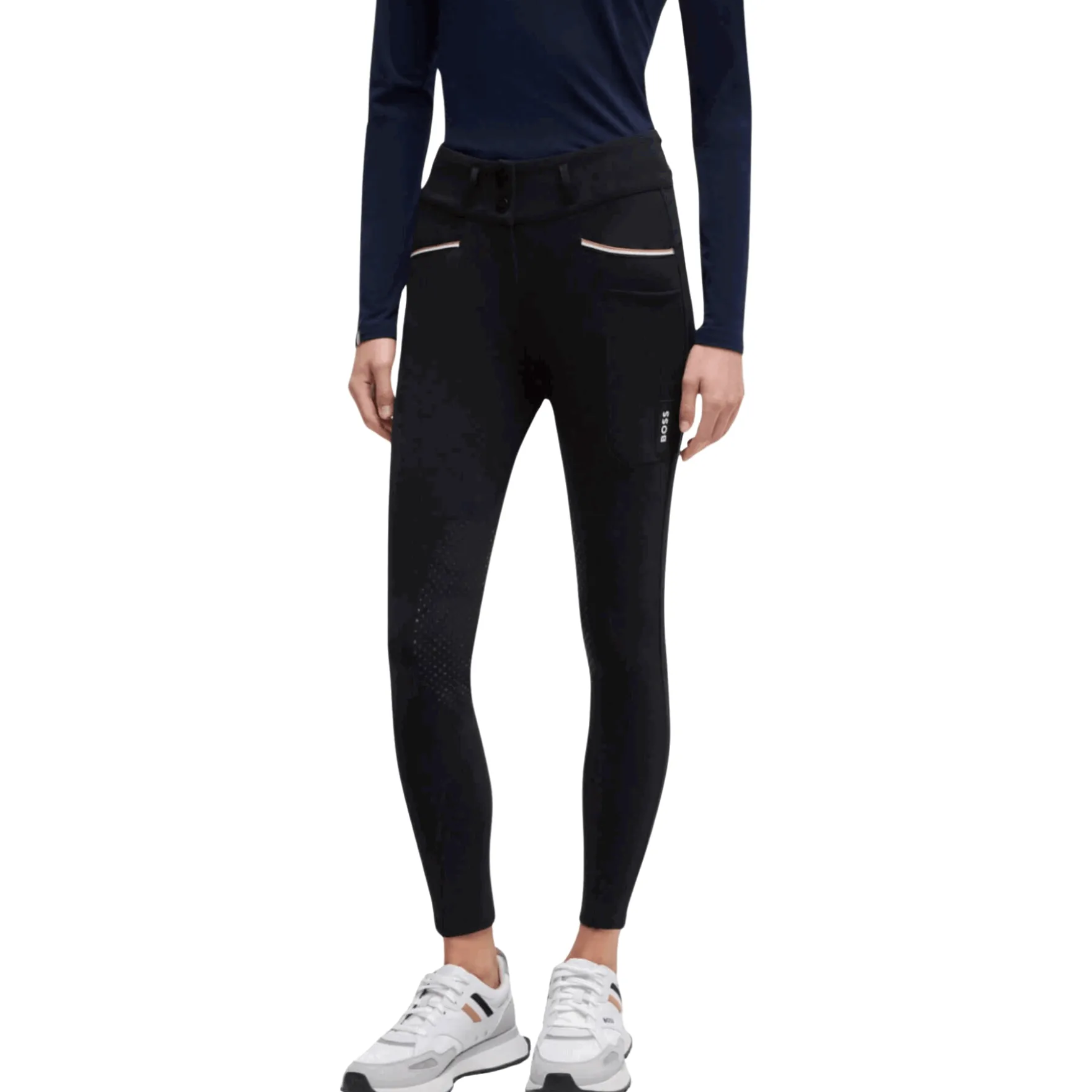 Reithose Damen Hannah, Kniebesatz, Knee-Grip