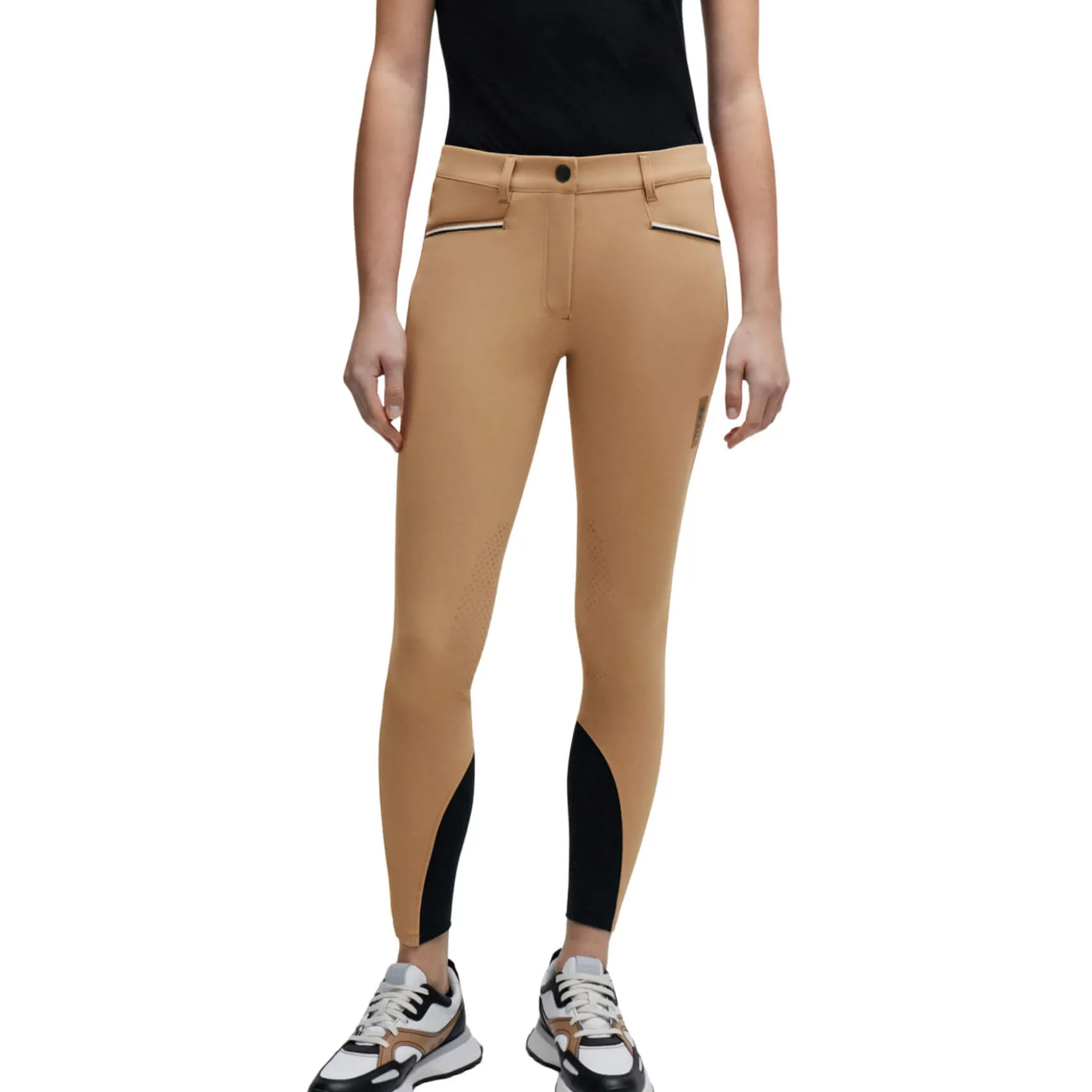 Reithose Damen Hazel FS24, Kniebesatz, Knee-Grip