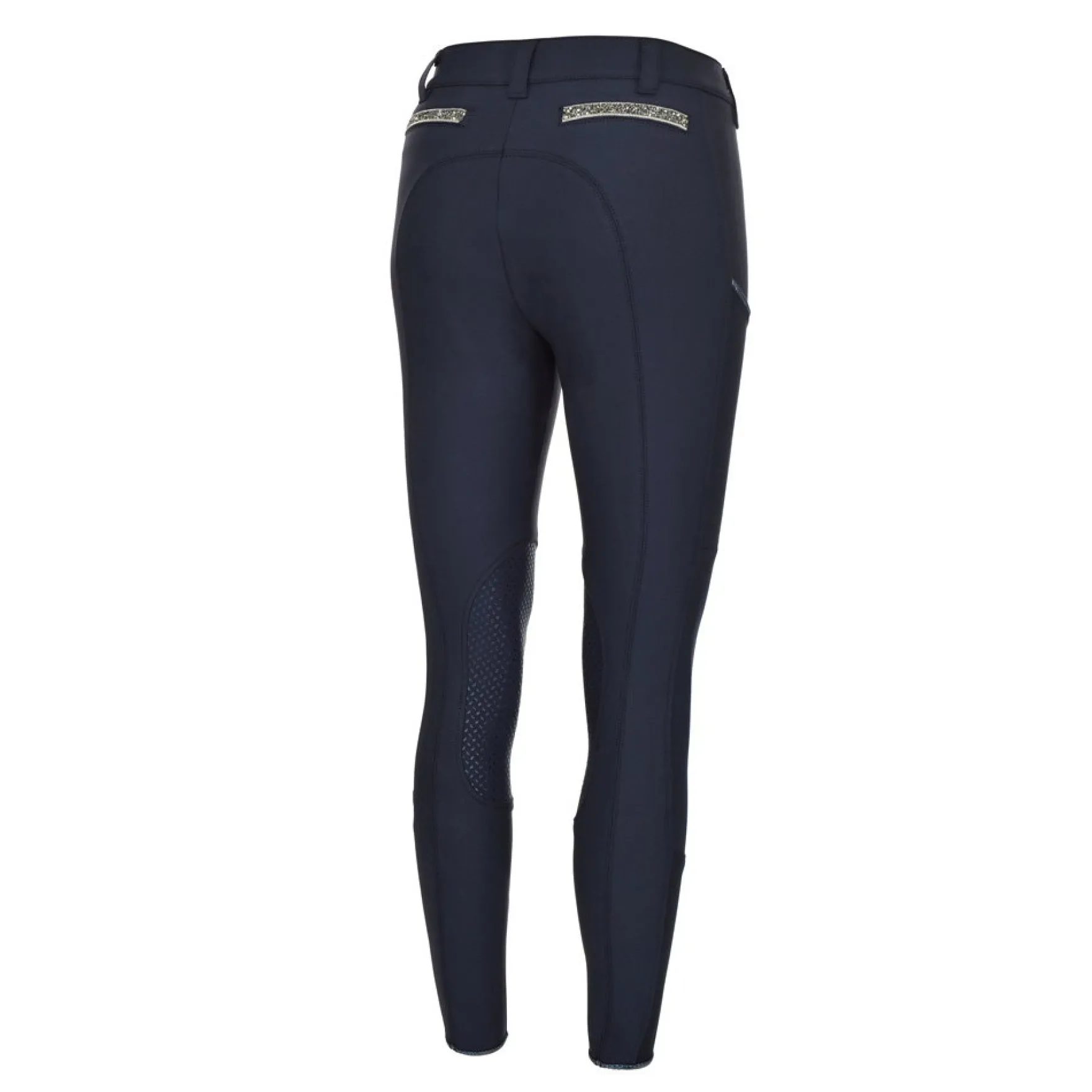 Reithose Damen Henriette, Kniebesatz, Knee-Grip
