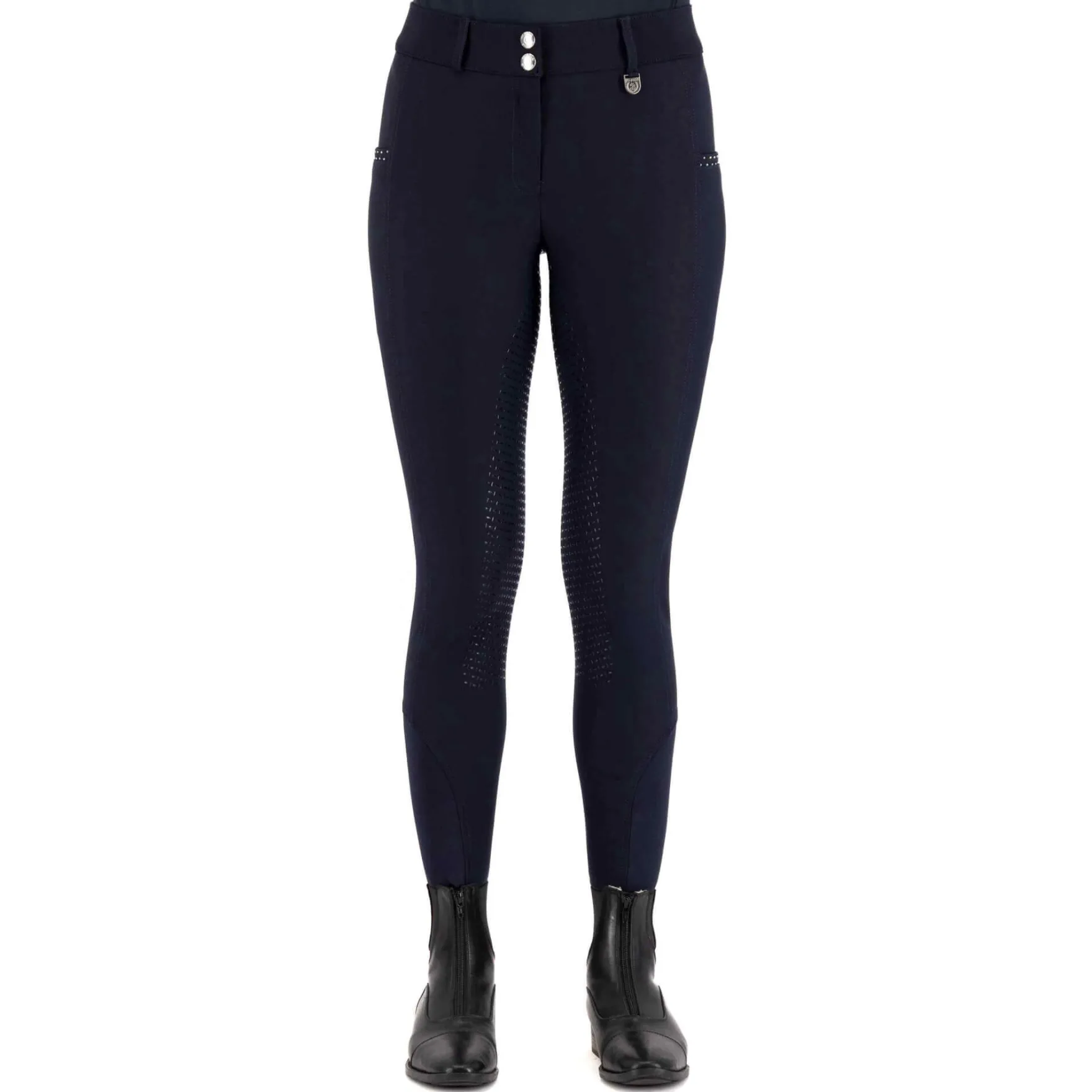 Reithose Damen HVPMiranda FS24, Vollbesatz, Full-Grip, Softshell