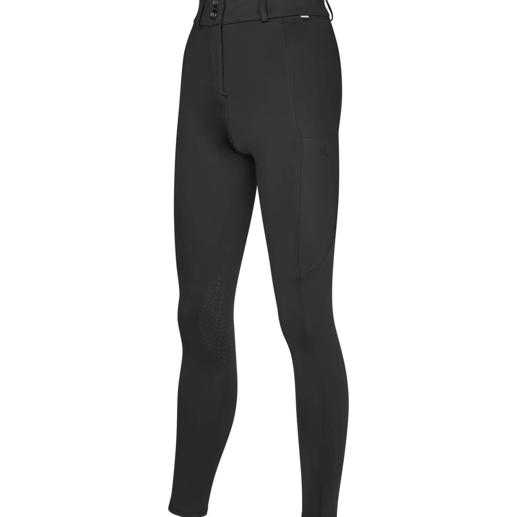 Reithose Damen KLKaya H-Shape HW26, Kniebesatz, Knee-Grip, High Waist