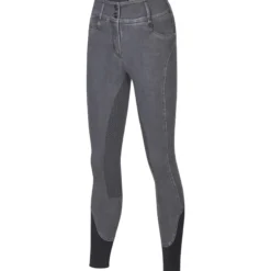 Reithose Damen KLKayce FS25, Jeansreithose, Vollbesatz, Full-Grip