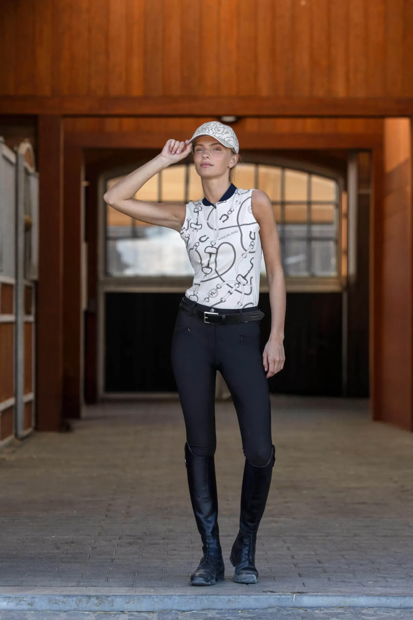 Reithose Damen KLKerry H-Shape FS26, Vollbesatz, Full-Grip, Insektenschutz, nahtlos