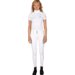 Reithose Damen KLKora H-Shape HW26, Kniebesatz, Knee-Grip, Kompression
