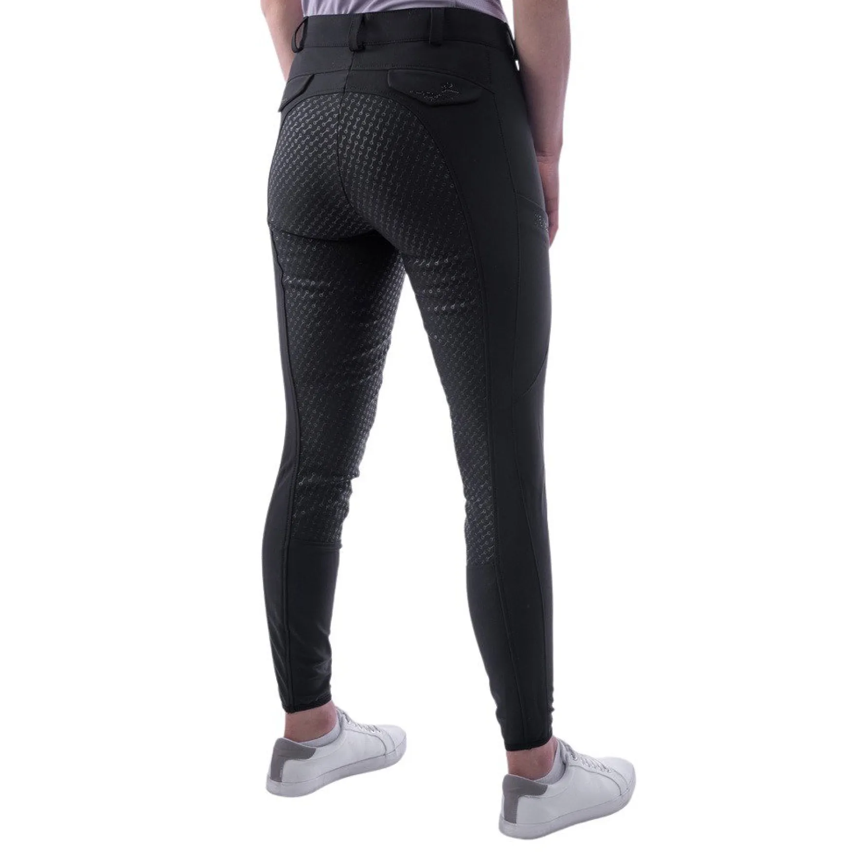 Reithose Damen Laure Grip, Vollbesatz, Full-Grip