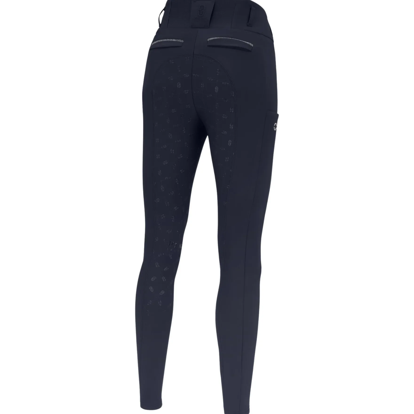 Reithose Damen Linnett Griptec So HW26, Vollbesatz, Full-Grip, High-Waist, Winterreithose