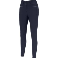 Reithose Damen Linnett Griptec So HW26, Vollbesatz, Full-Grip, High-Waist, Winterreithose