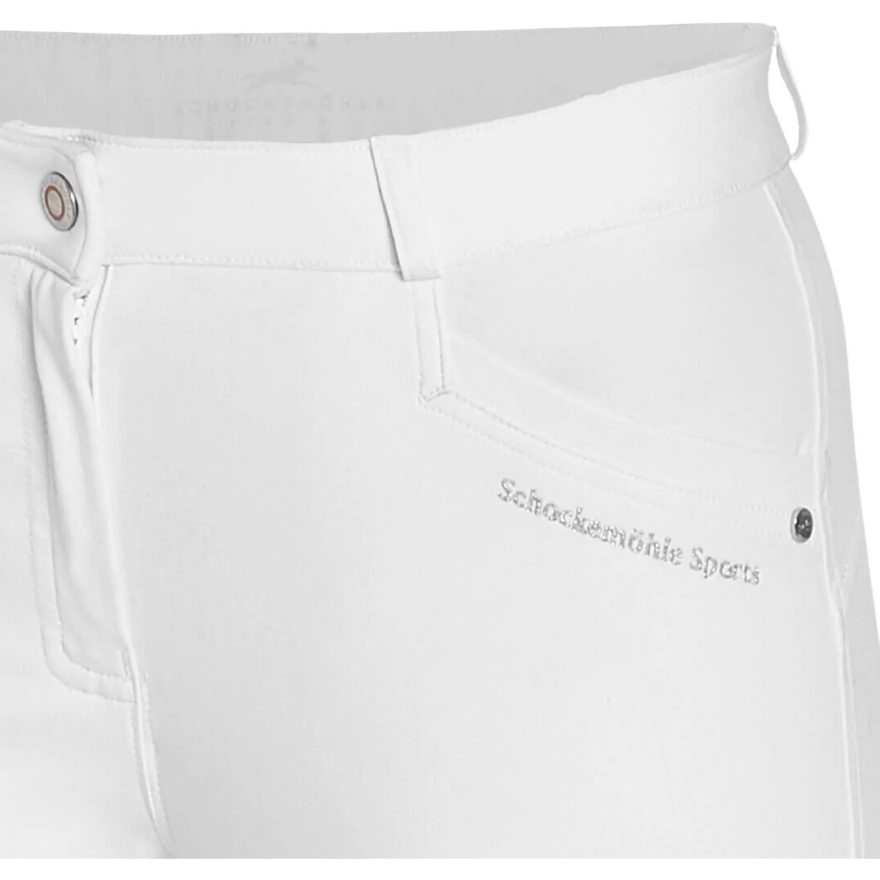 Reithose Damen Loretta, Kniebesatz, Knee-Grip