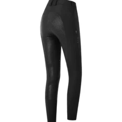 Reithose Damen Oktavia Silikon, Vollbesatz, Full-Grip