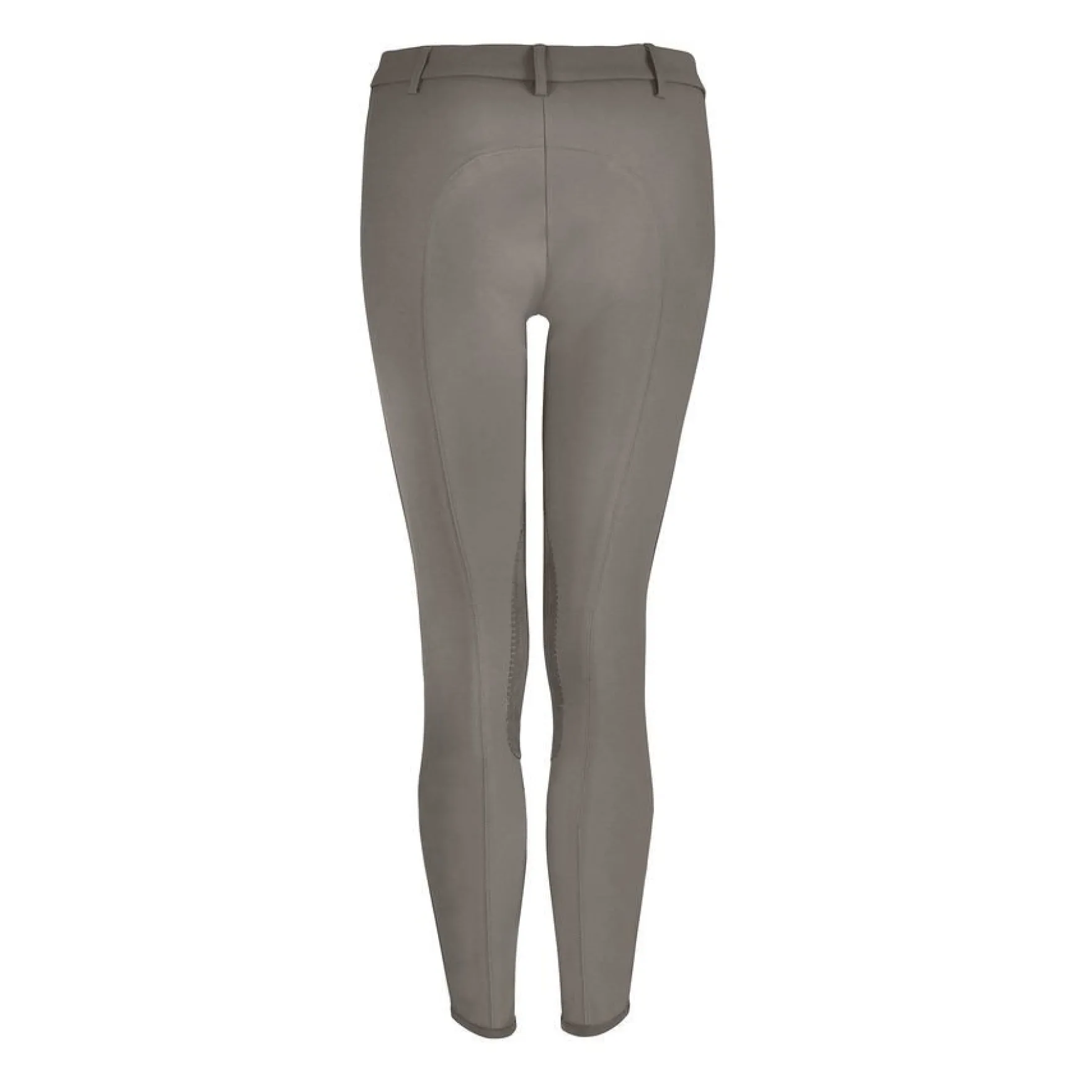 Reithose Damen Prisca McCrown, Kniebesatz, Lederbesatz