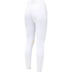 Reithose Damen RG High Waist HW22, Kniebesatz, Knee-Grip
