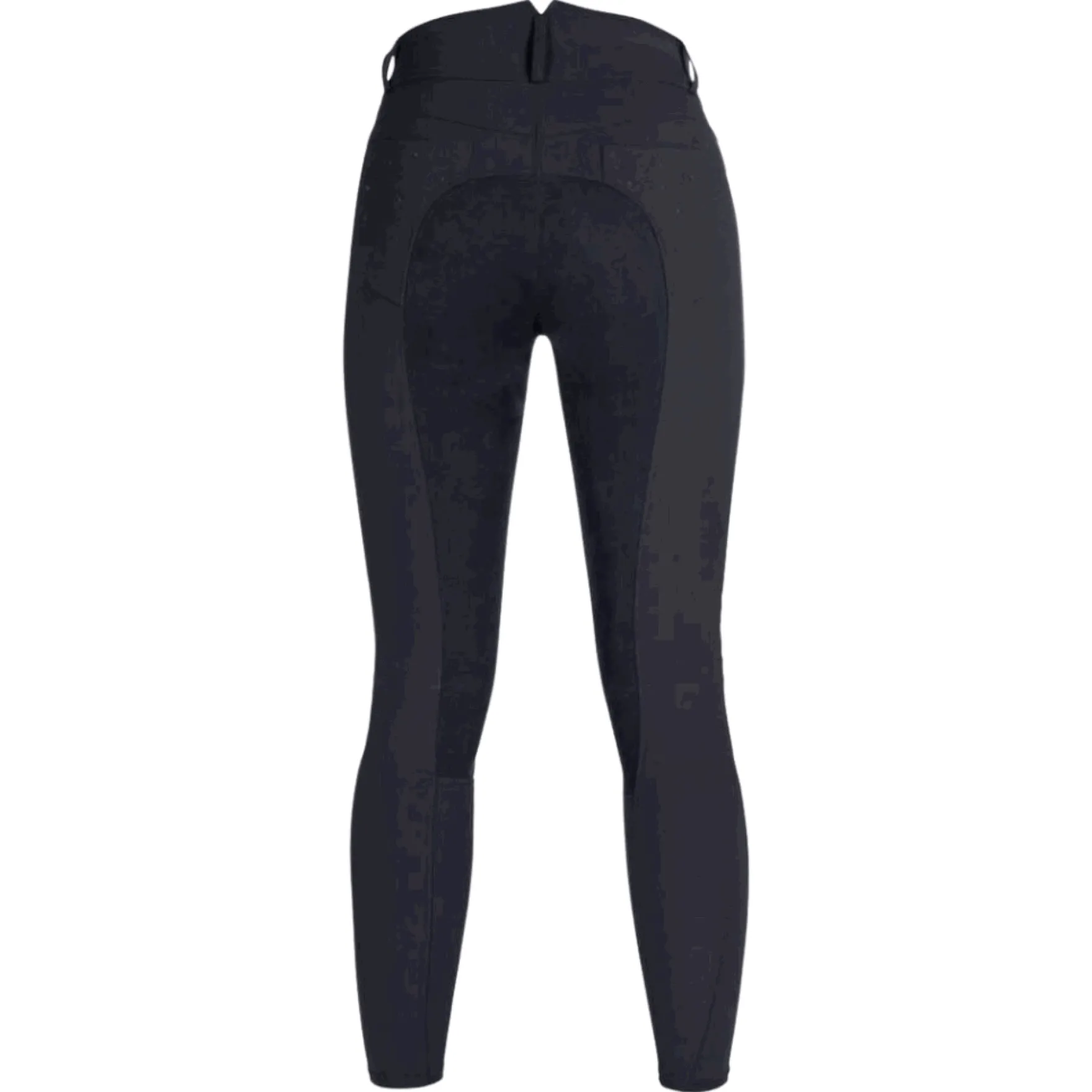 Reithose Damen Savona Style Alos, High Waist, Vollbesatz, Kunstlederbesatz