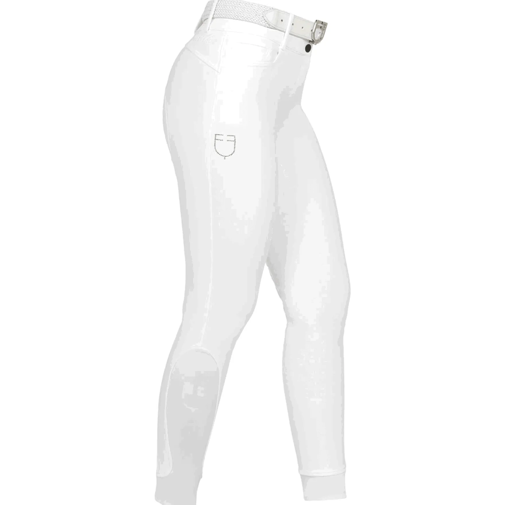 Reithose Damen Stones Logo FS26, Vollbesatz, Full-Grip, High Waist