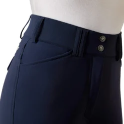 Reithose Damen Tri Factor Frost 2.0, Vollbesatz, Full-Grip, Winterreithose