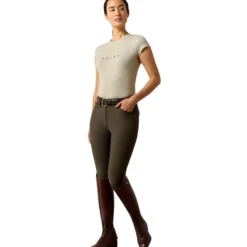 Reithose Damen Tri Factor Frost 2.0, Vollbesatz, Full-Grip, Winterreithose
