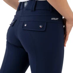 Reithose Damen Tri Factor, Kniebesatz, Knee-Grip