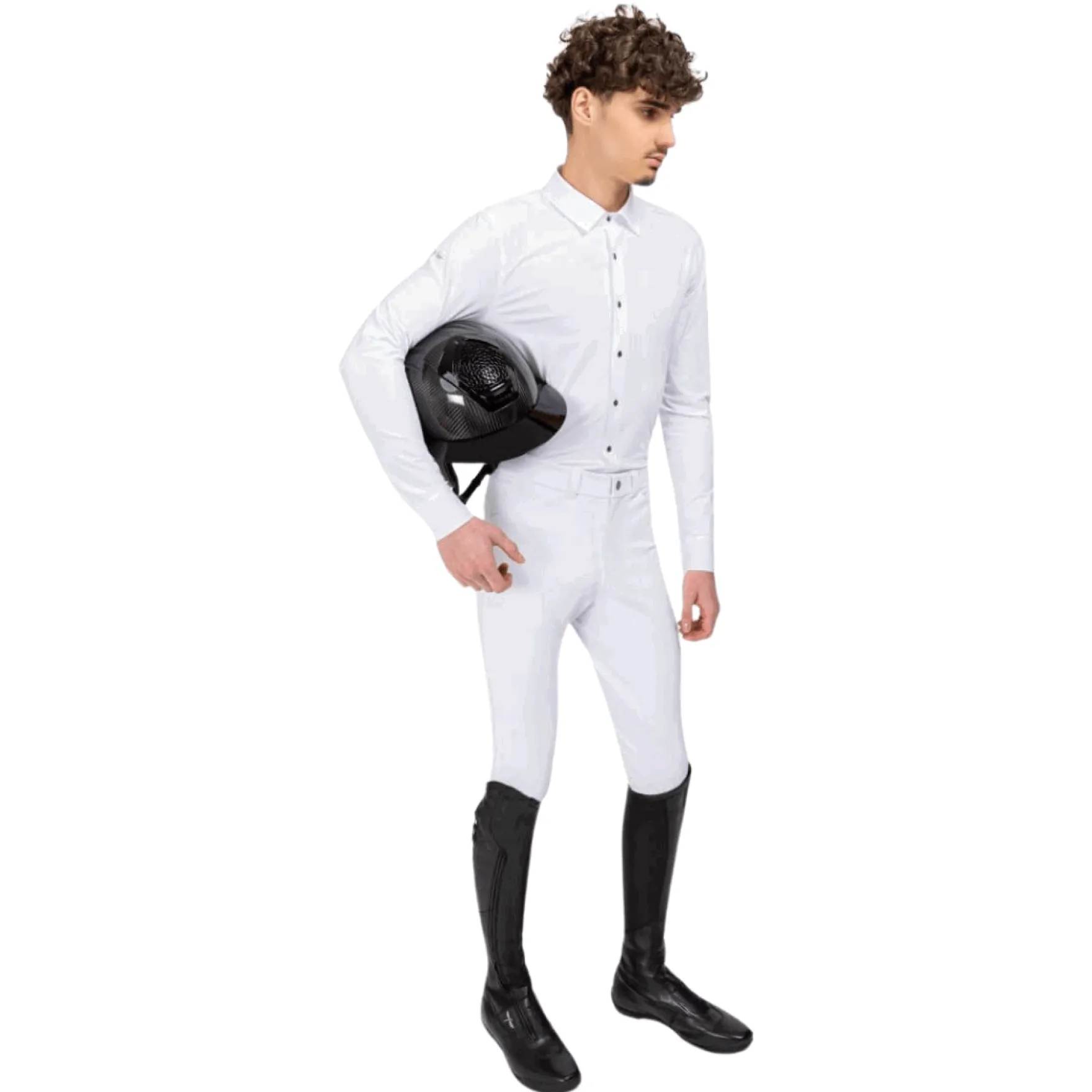 Reithose Herren Milo, Kniebesatz, Knee-Grip